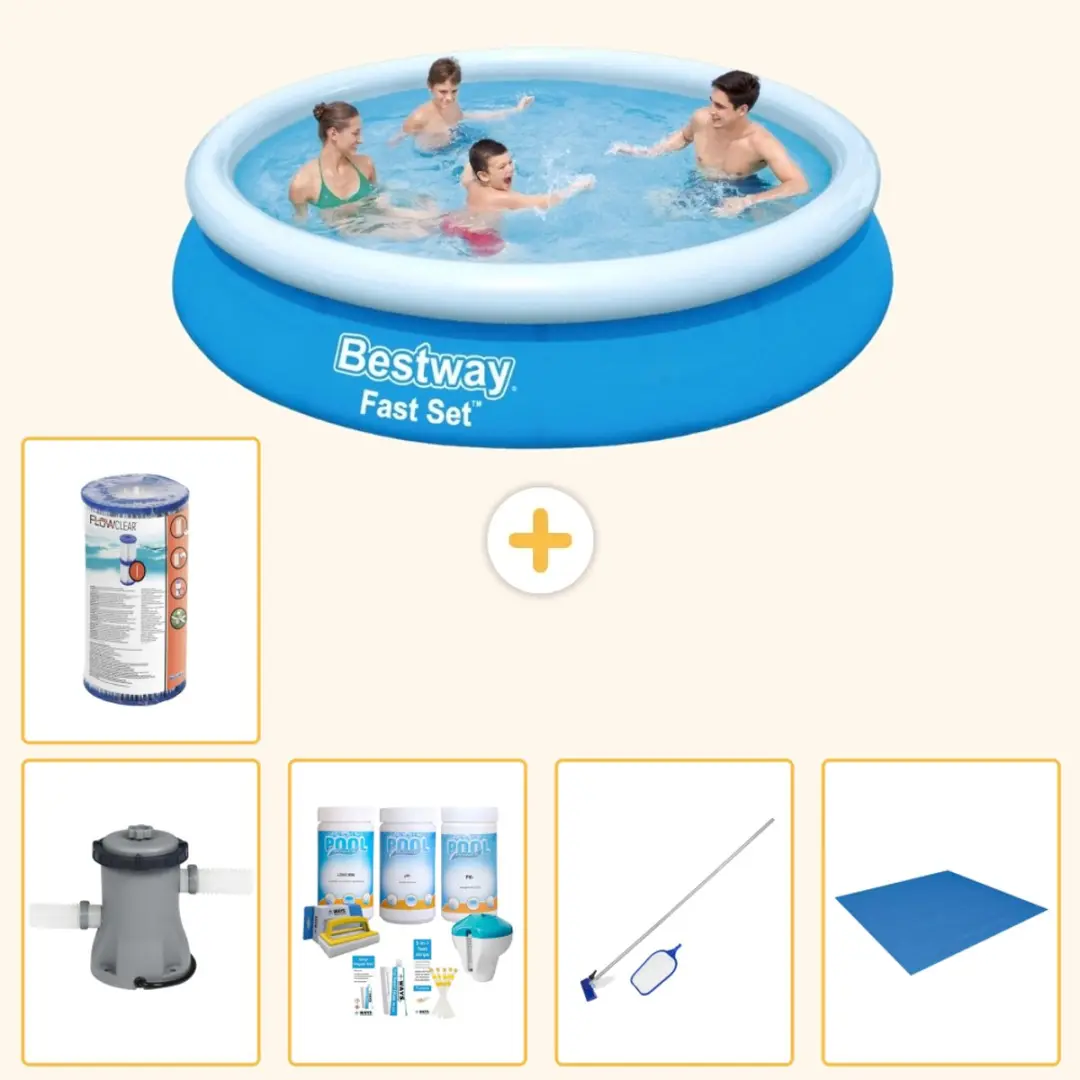 Bestway Fast Set Zwembad 366x76cm