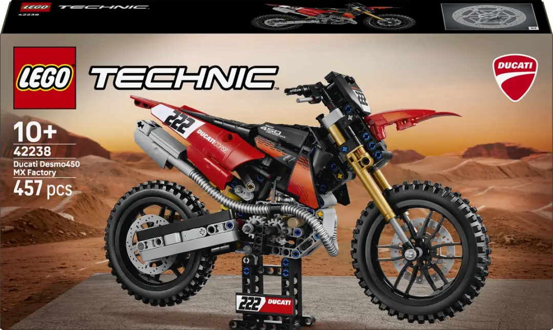 LEGO Technic Ducati Desmo450 MX Factory 42238