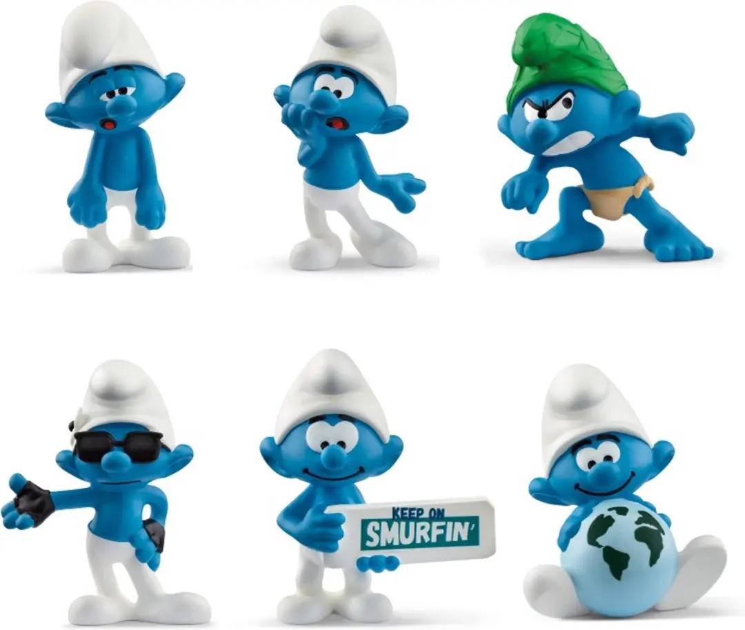 Schleich CDU 30 Smurfen - Blauw/Wit