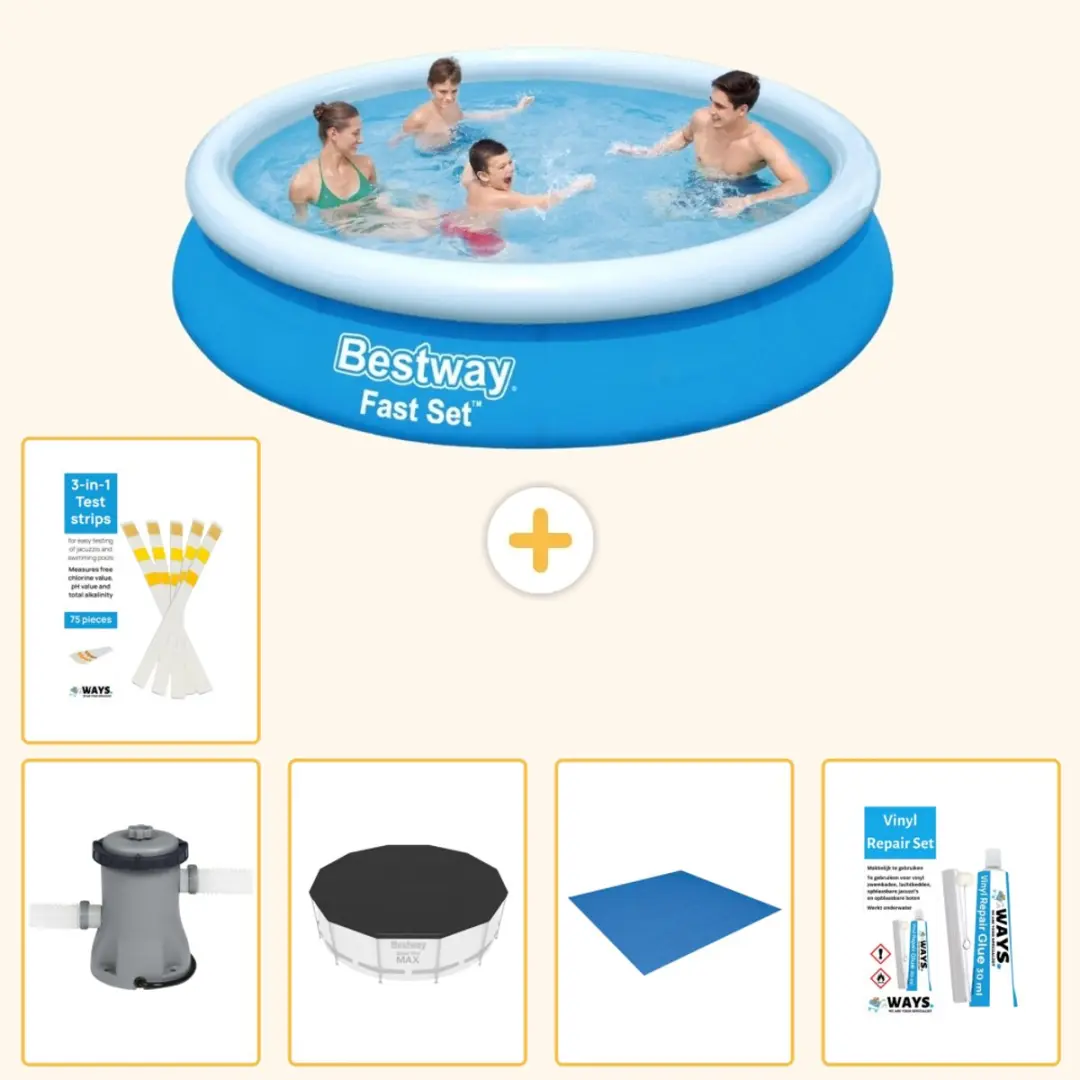Bestway Fast Set Zwembad 366x76cm