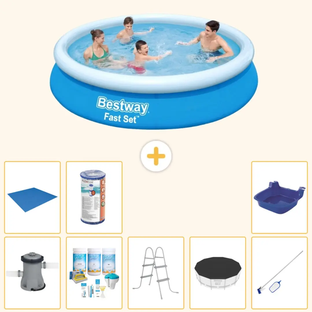 Bestway Fast Set Zwembad 366x76cm