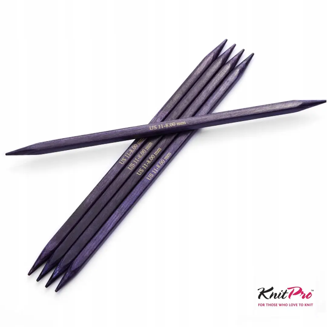 KnitPro I Love Cubics Sokkennaalden 15cm 4,5mm - Hout
