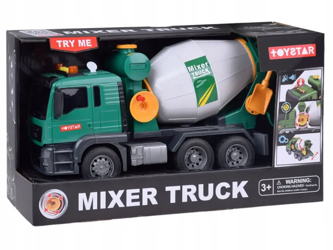 Toystar Betonmixer Speelgoed - Groen