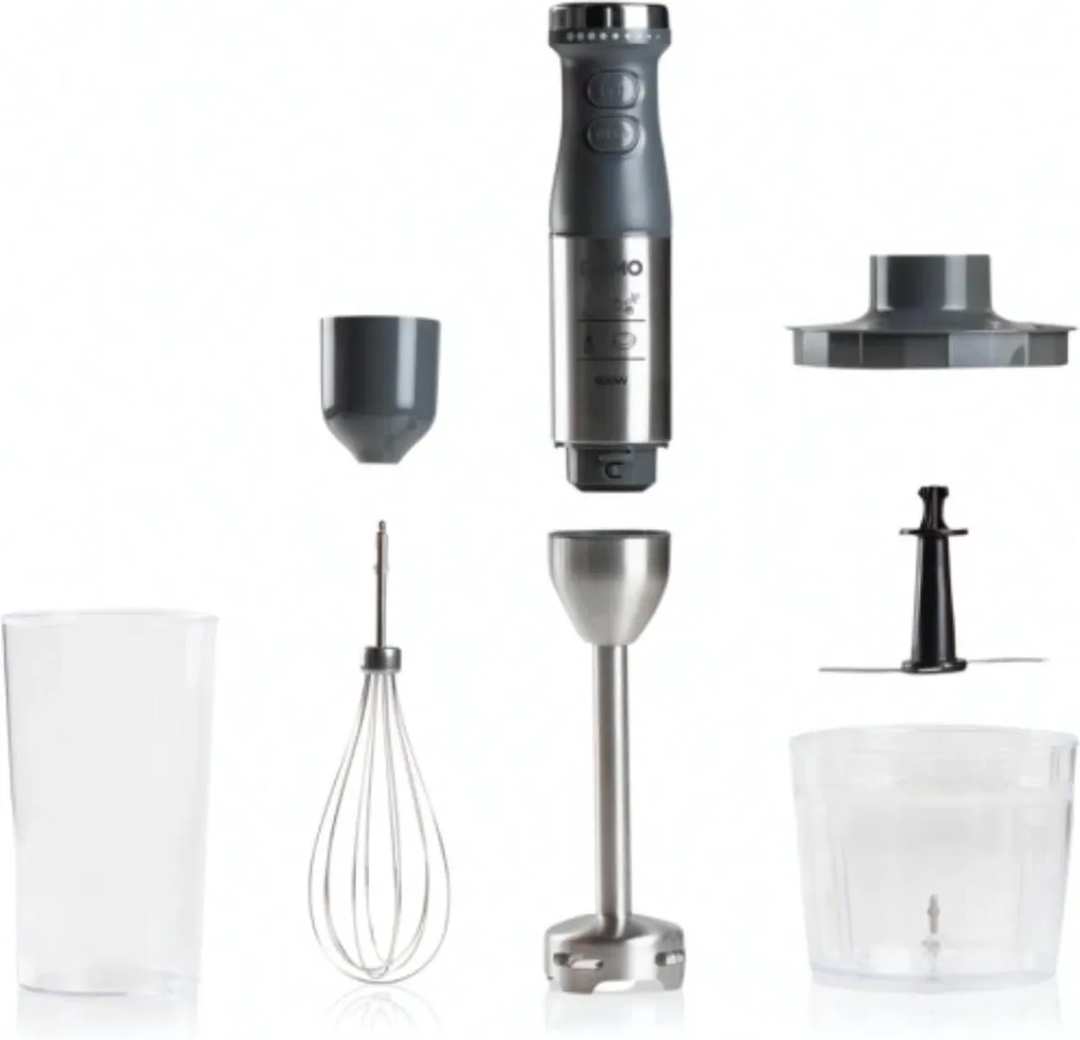 Domo DO9226M Staafmixer - 600W - 4 Accessoires - Zwart