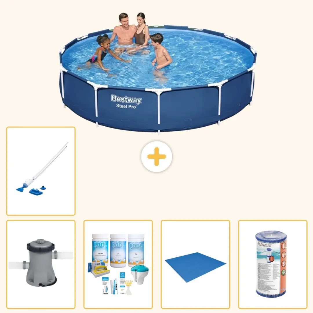 Bestway Steel Pro Zwembad 366x76cm