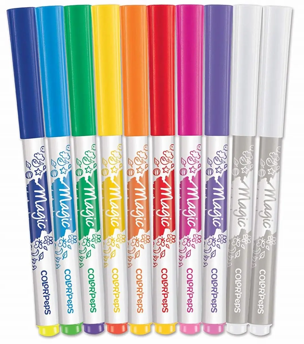 Maped Colorpeps Magic Viltstiften - 10 Stuks Multicolor