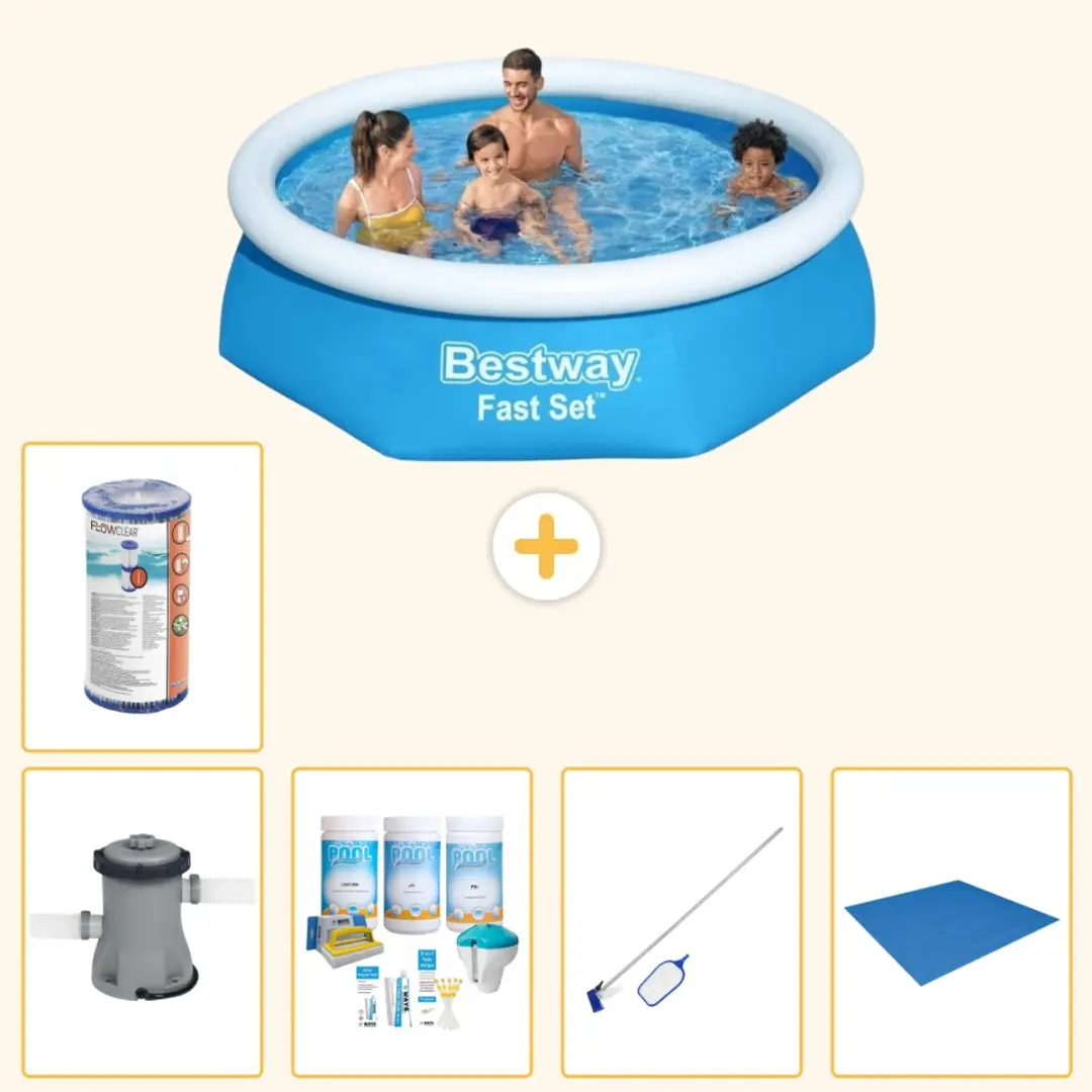 Bestway Fast Set Zwembad 244x61cm
