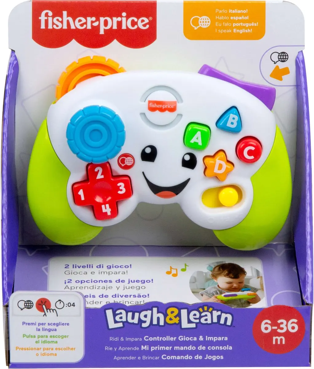 Fisher-Price Laugh & Learn Game Controller JFD13 - Meerkleurig