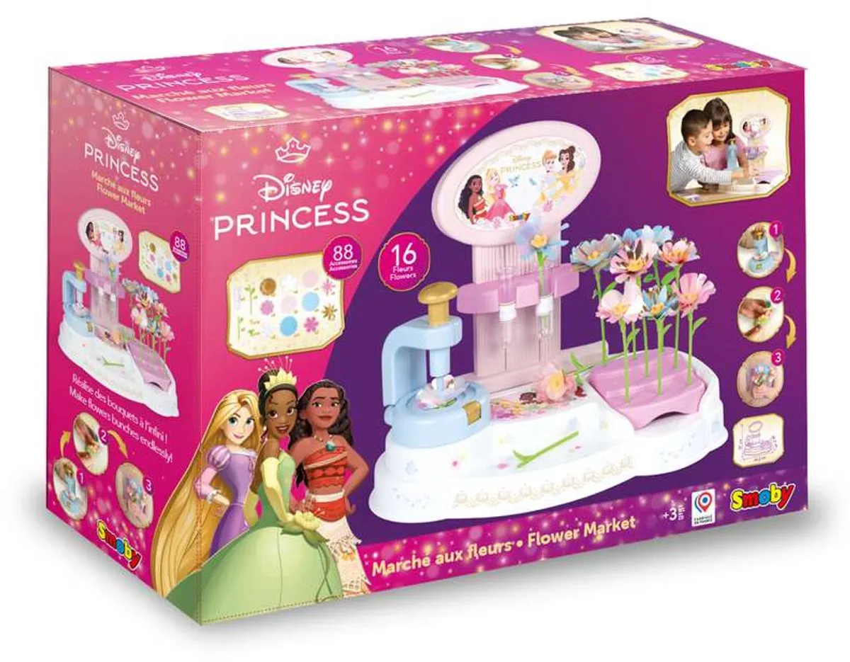 Smoby Disney Princess Bloemenmarkt Rollenspel