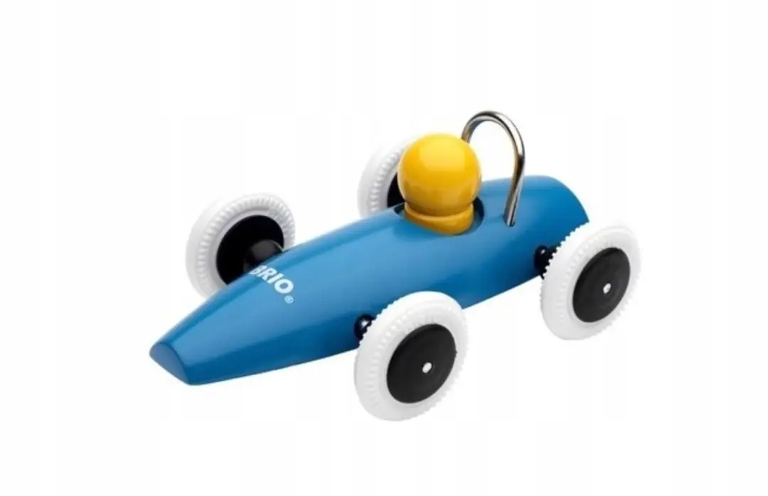 BRIO Race Car 30077 Houten Auto - Blauw