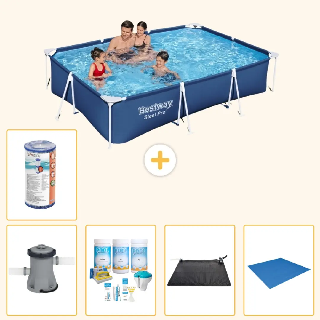 Bestway Steel Pro Zwembad 300x201x66cm