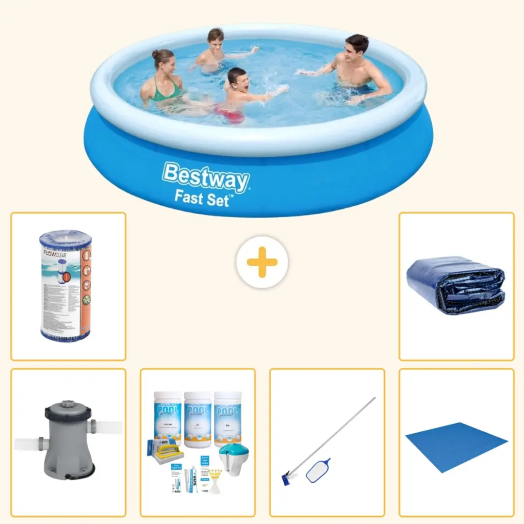 Bestway Fast Set Zwembad 366x76cm
