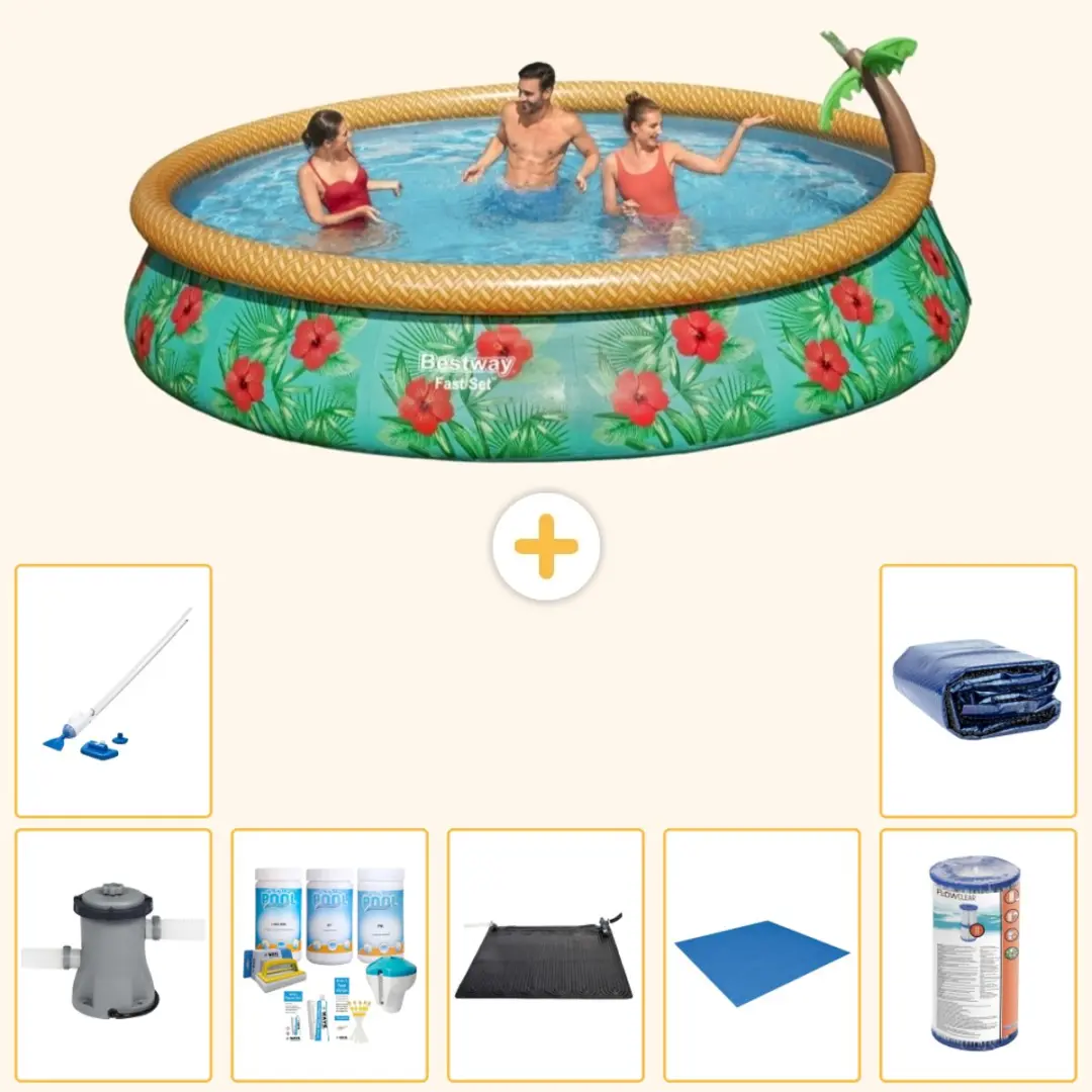 Bestway Paradijsprint Zwembad 457x84cm