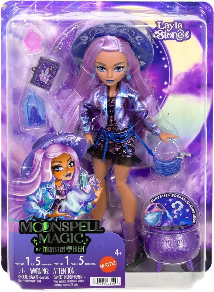 Mattel Moonspell Magic Layla Stone Monster High Pop