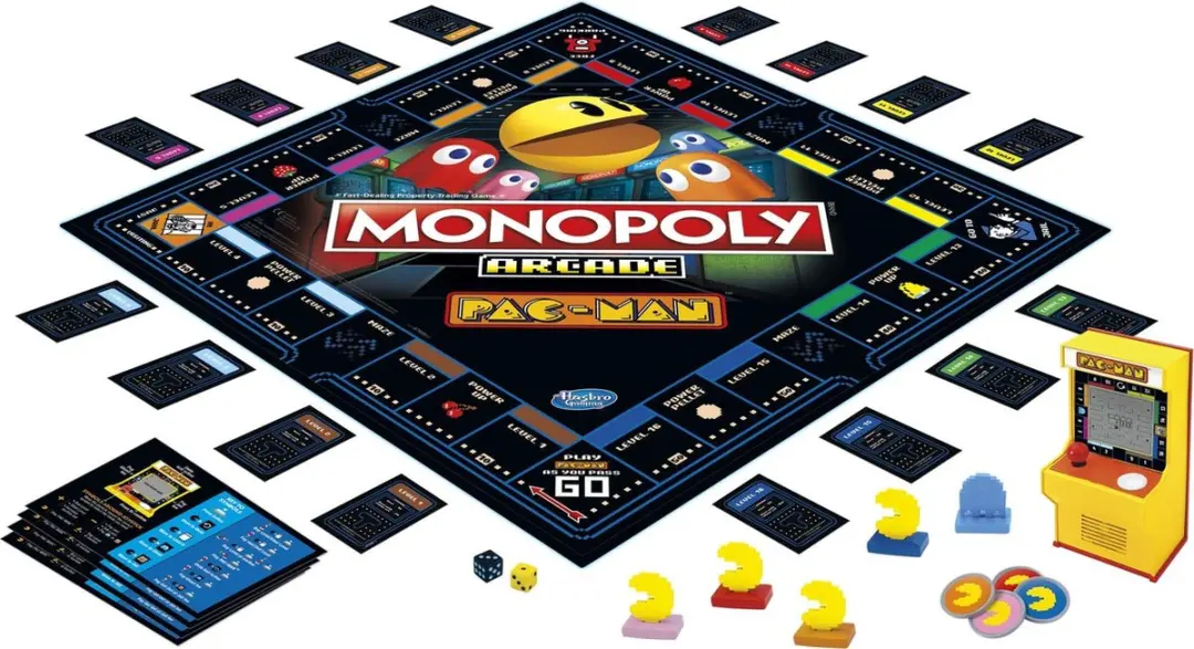 Monopoly Arcade Pacman Bordspel - 6 Spelers