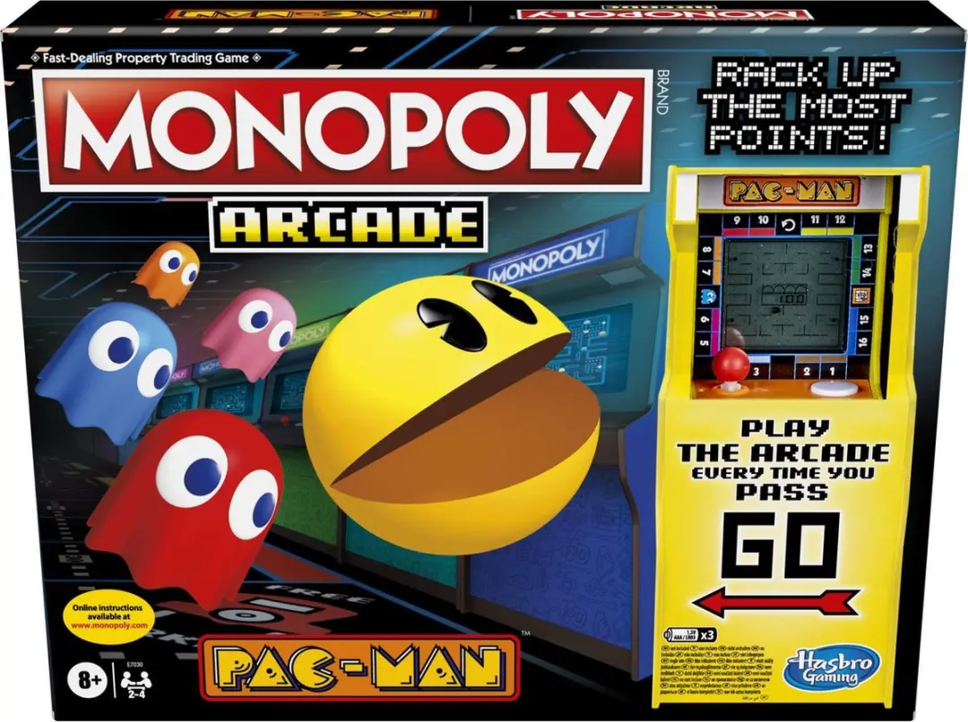 Monopoly Arcade Pacman Bordspel - 6 Spelers