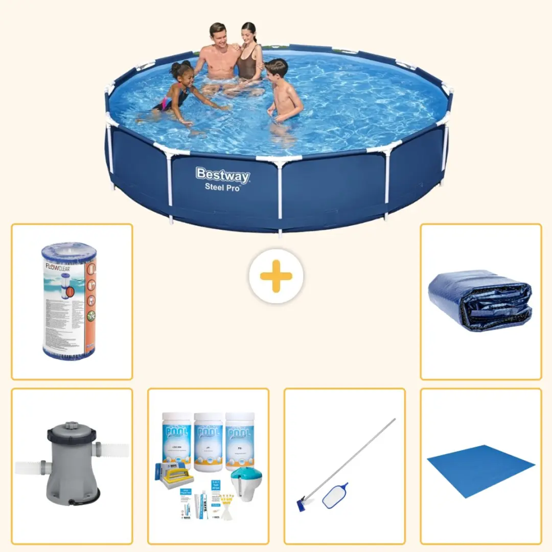 Bestway Steel Pro Zwembad 366x76cm