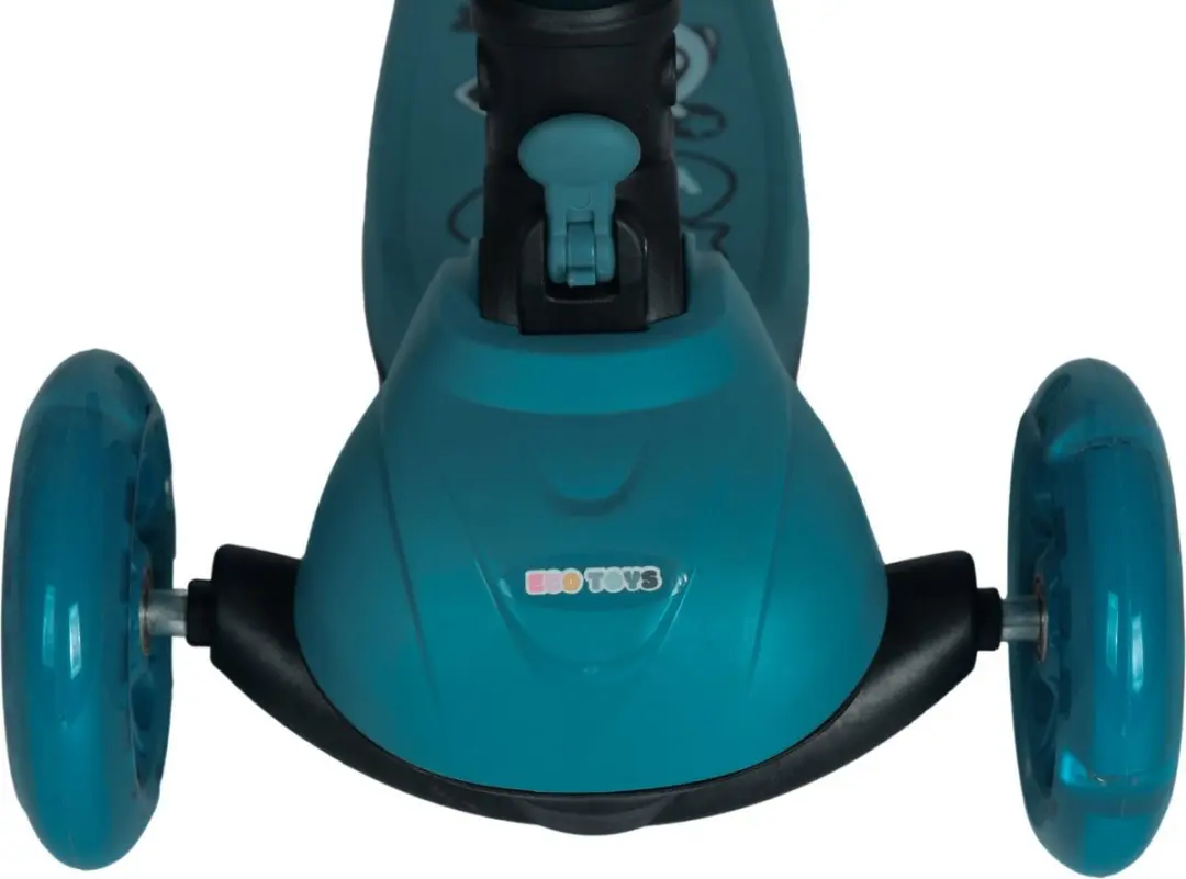 Eco Toys Lisa Blauw 2-in-1 Step/Loopfiets