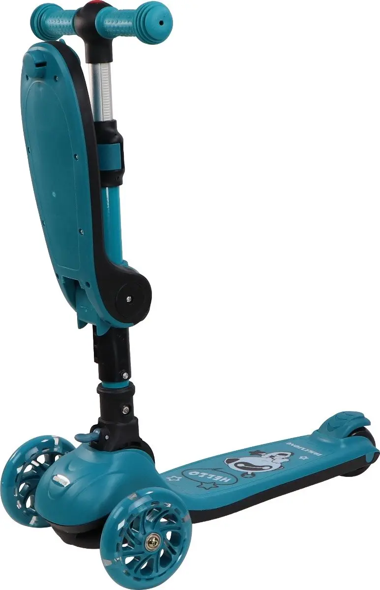 Eco Toys Lisa Blauw 2-in-1 Step/Loopfiets - afbeelding 6 van 6