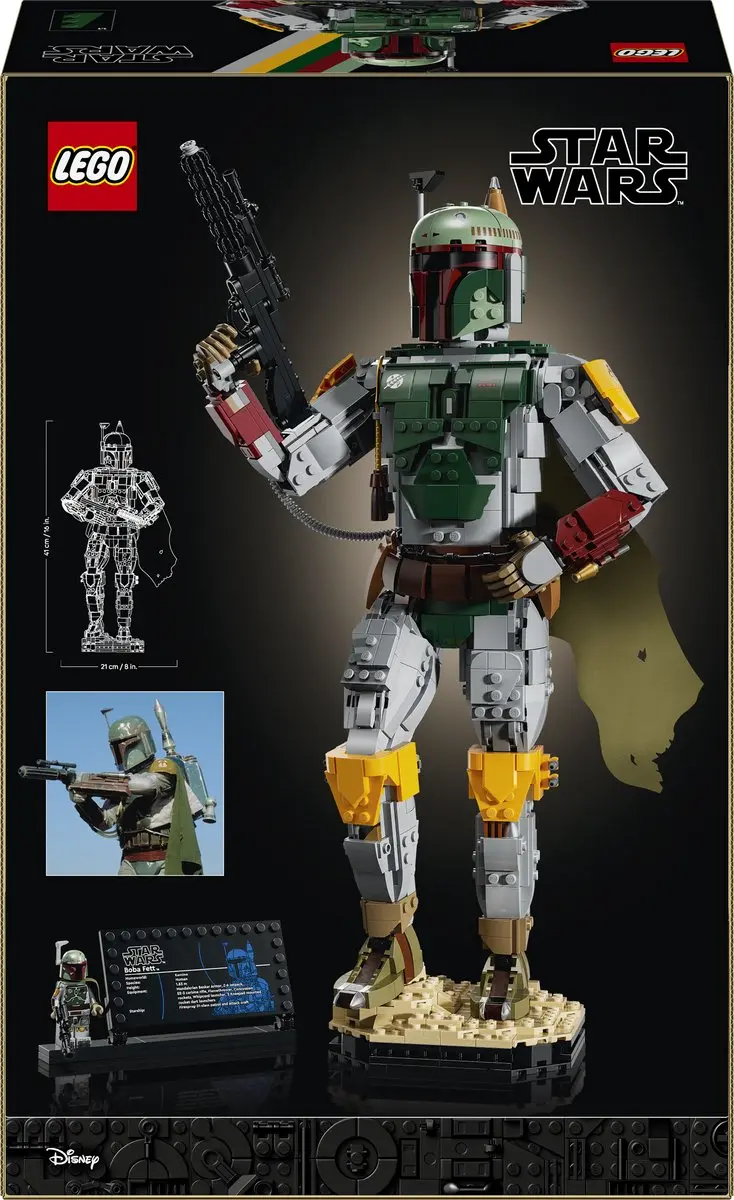 LEGO Star Wars Boba Fett Bouwpakket 75455 - 1544 Stukken - Multicolor