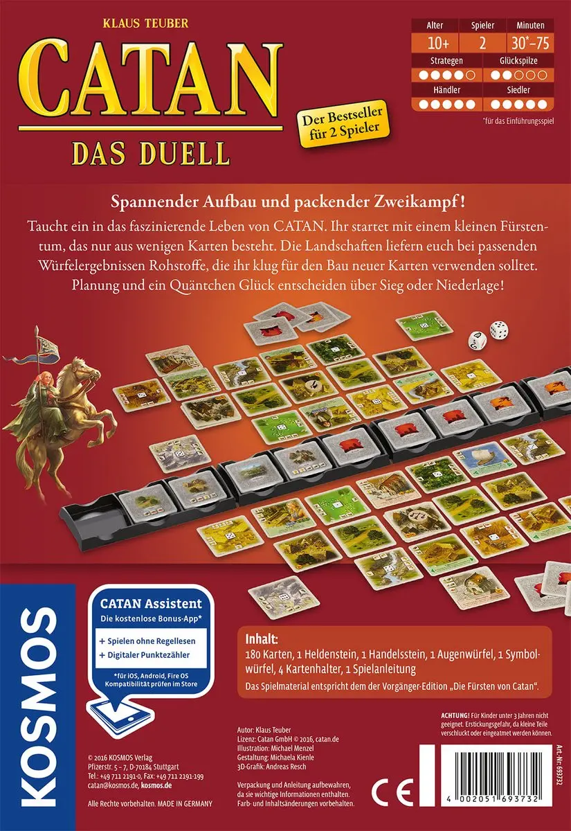 Kosmos 19308880 Strategie Bordspel - 2 Spelers
