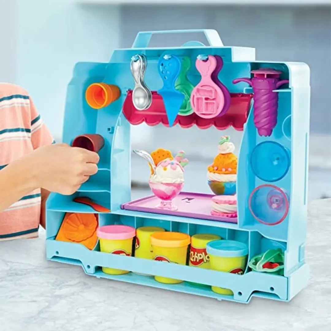Play-Doh IJswagen Speelset - 5 Stuks