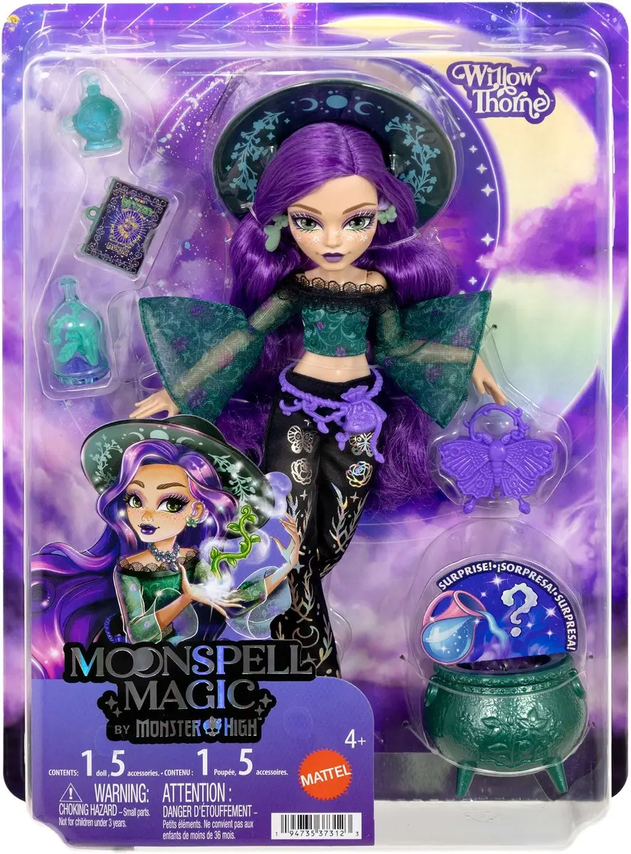 Mattel Moonspell Magic Willow Thorne Modepop Nature Witch