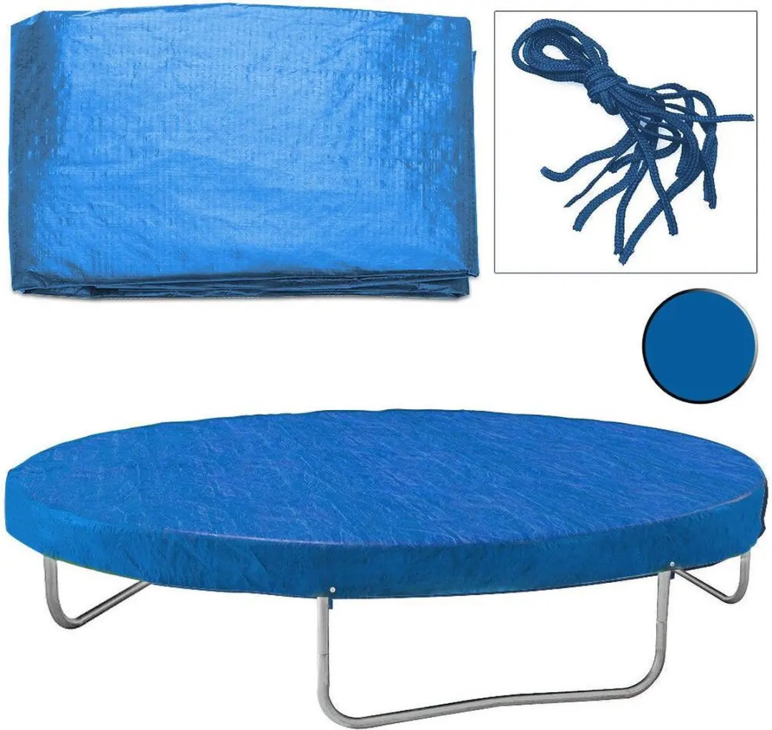 Monzana Afdekhoes Trampoline - Ø305cm - Blauw