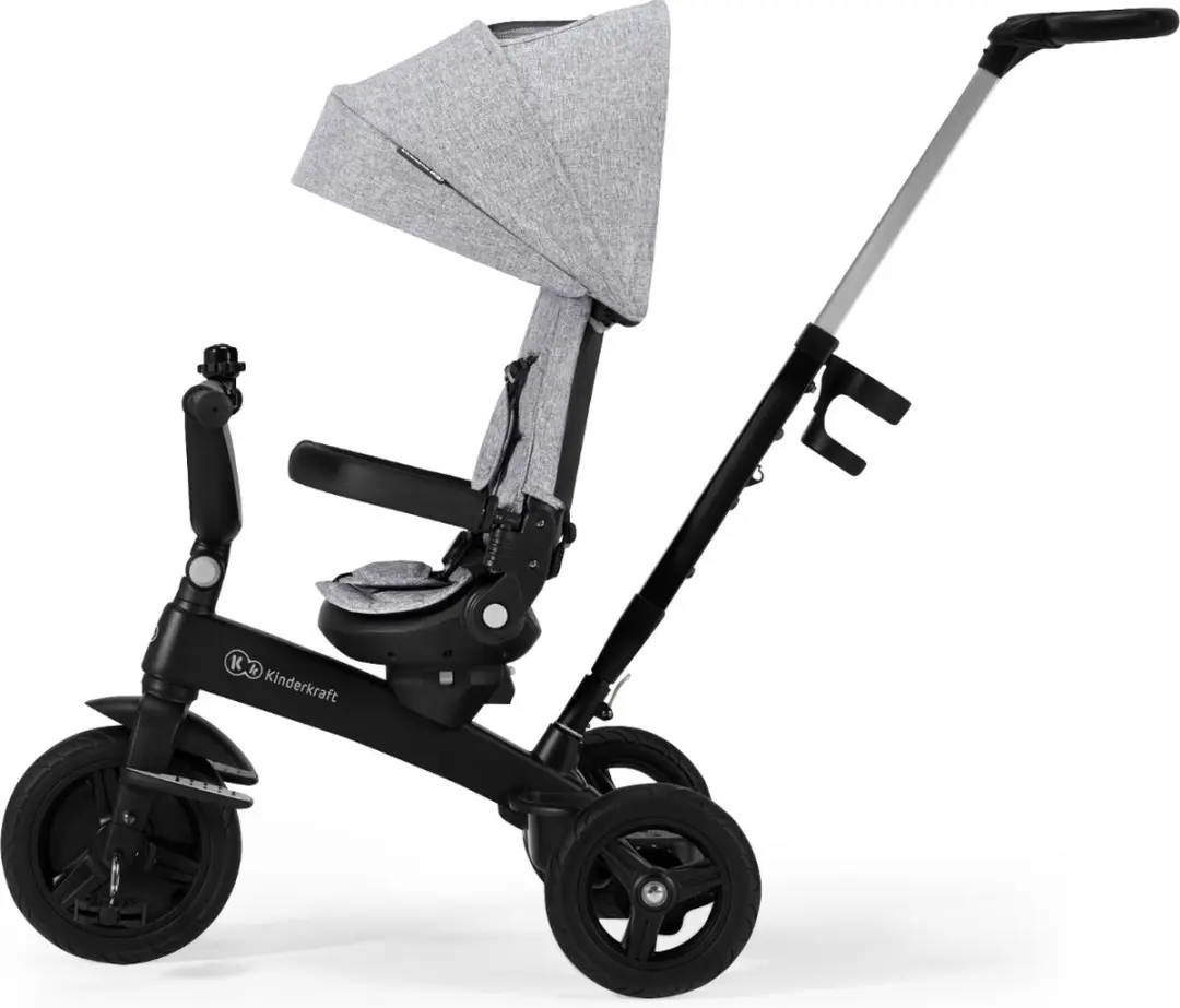KinderKraft Twipper Driewieler 5-in-1 Grijs