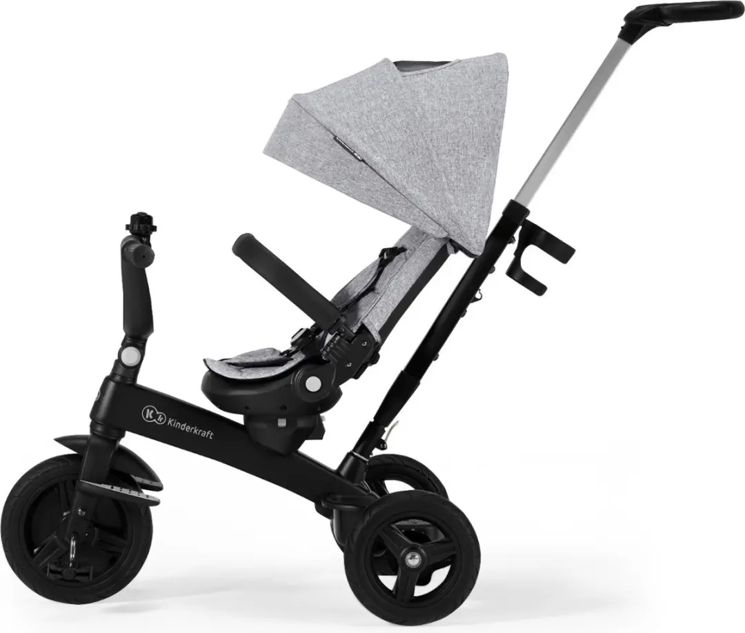 KinderKraft Twipper Driewieler 5-in-1 Grijs - afbeelding 6 van 6
