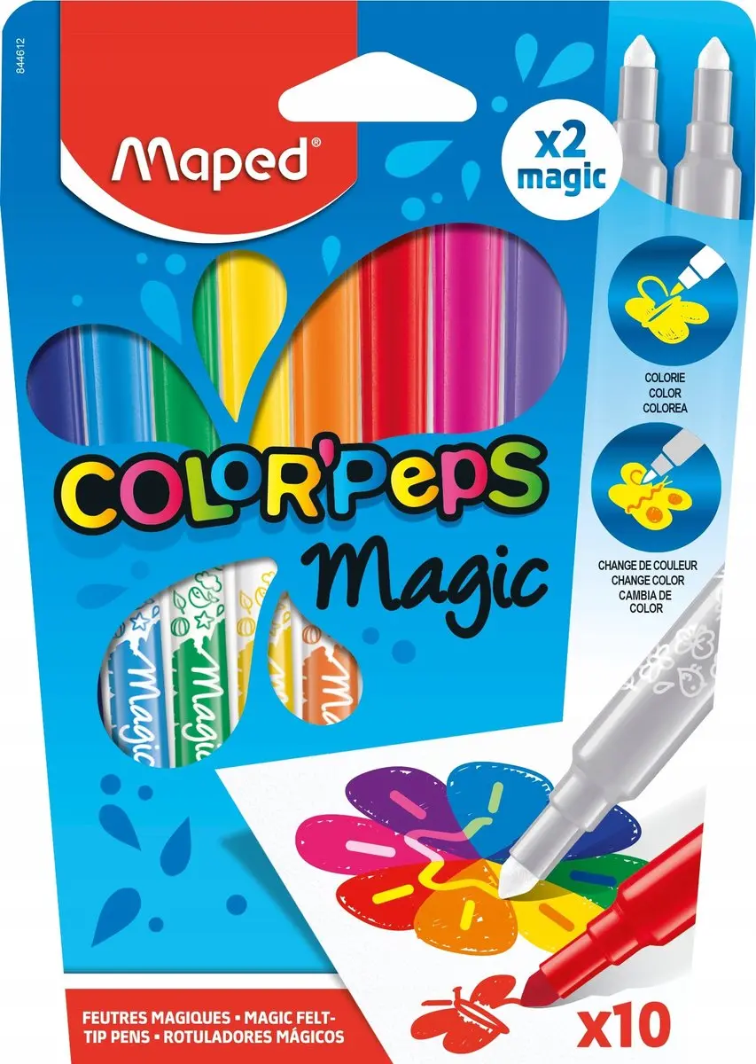 Maped Magische Kleurwisselaars - 10 Stuks Multicolor