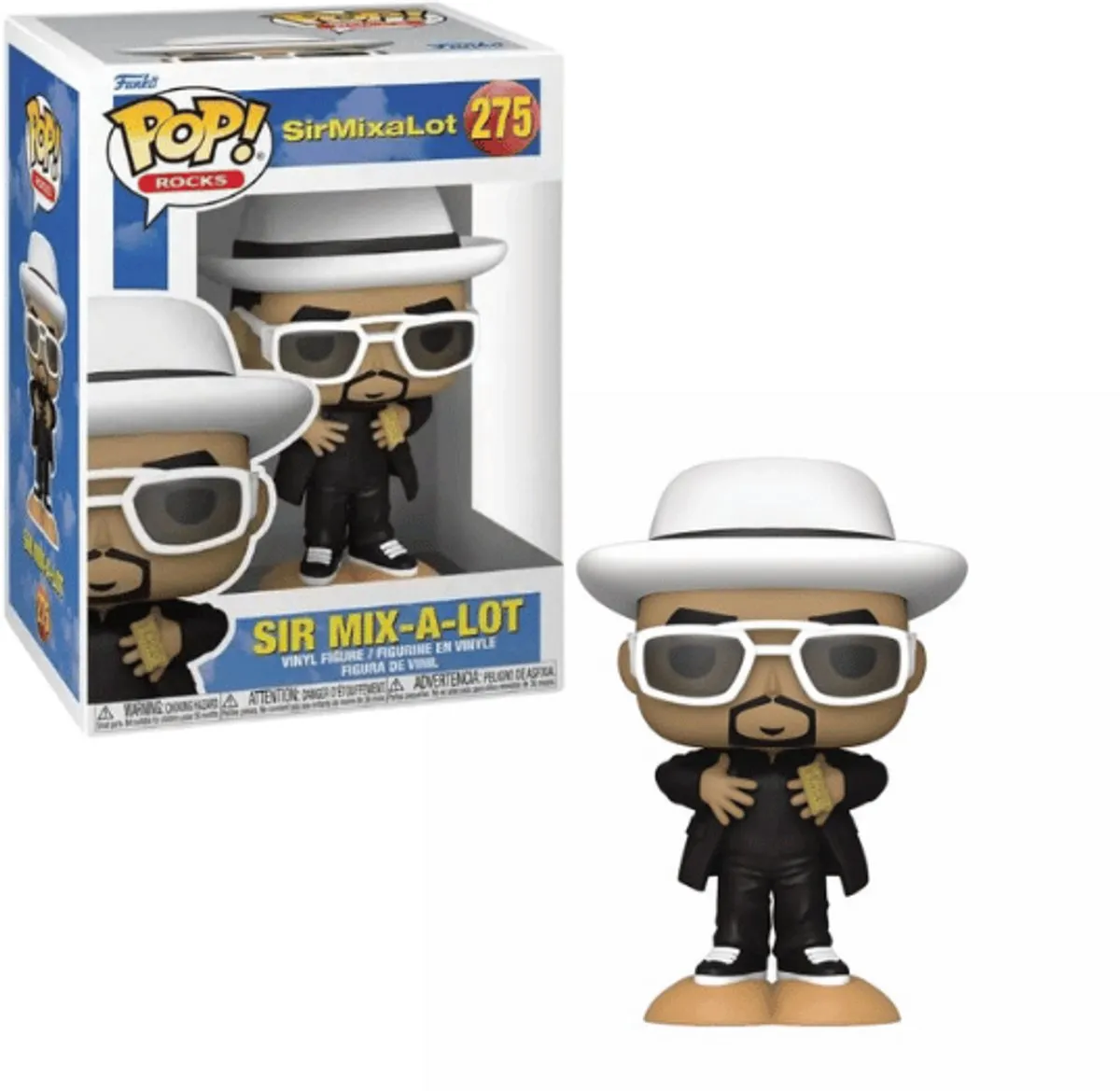 Funko Sir MixaLot POP! Rocks Verzamelfiguur - 9cm - Multicolor