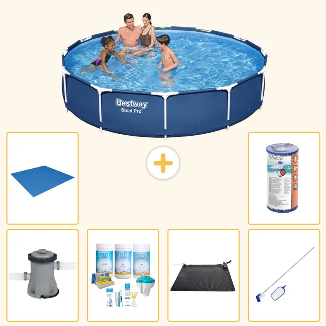 Bestway Steel Pro Zwembad 366x76cm