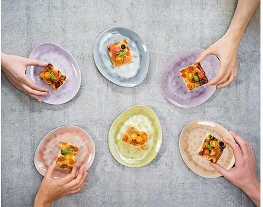 Cosy&Trendy Streetfood Go Bord Melamine 20x16.7cm - Assorti - 5 Stuks