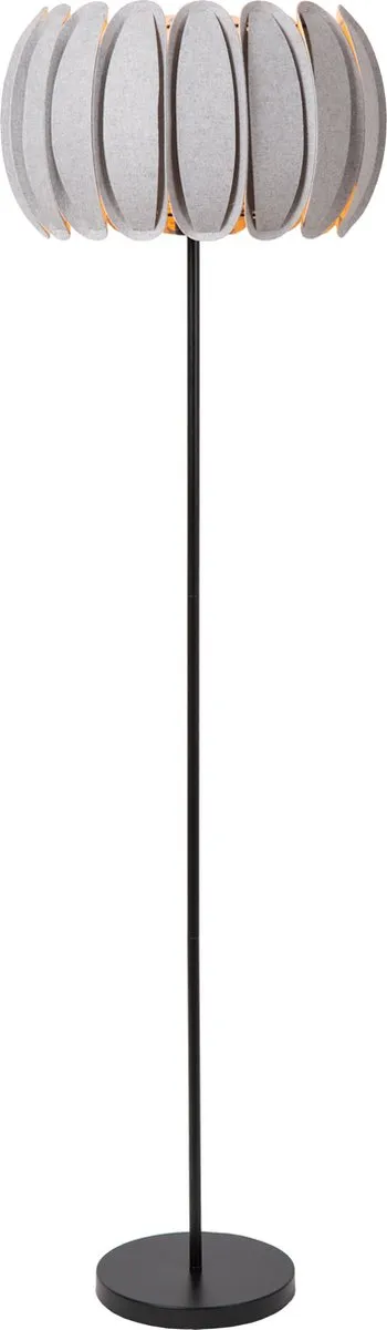 Lucide Spencer Vloerlamp Ø40cm - Grijs