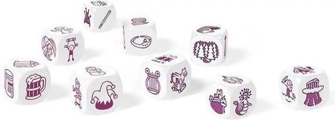 Zygomatic Rory's Story Cubes Fantasia Dobbelspel SPEL722104 - 12 Spelers