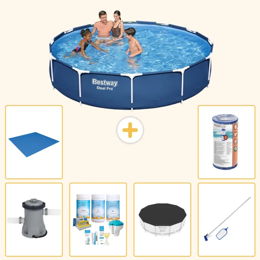 Bestway Steel Pro Zwembad 366x76cm