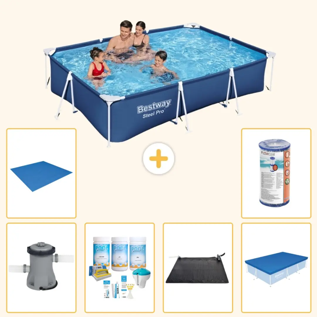 Bestway Steel Pro Zwembad 300x201x66cm