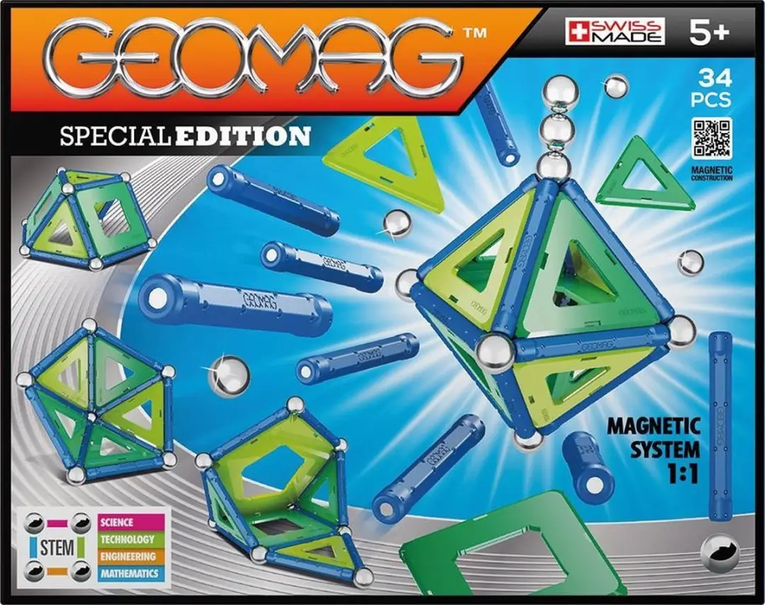 Geomag Bouwpakket Cold Junior Neodymium 34-delig