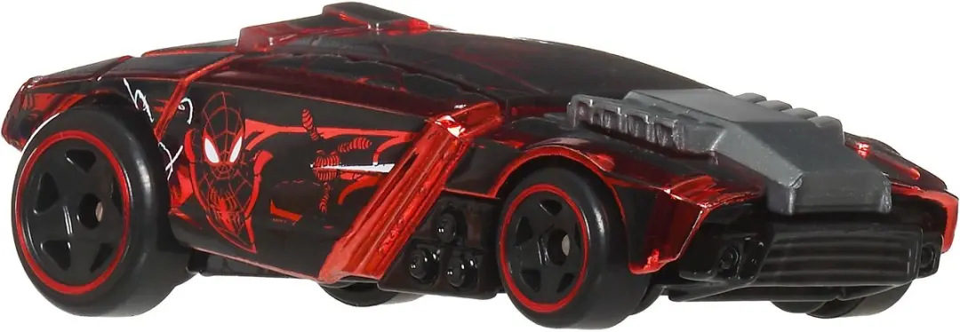 Hot Wheels Marvel Spider-Man Rogue Hog JKX27 - Zwart/Rood