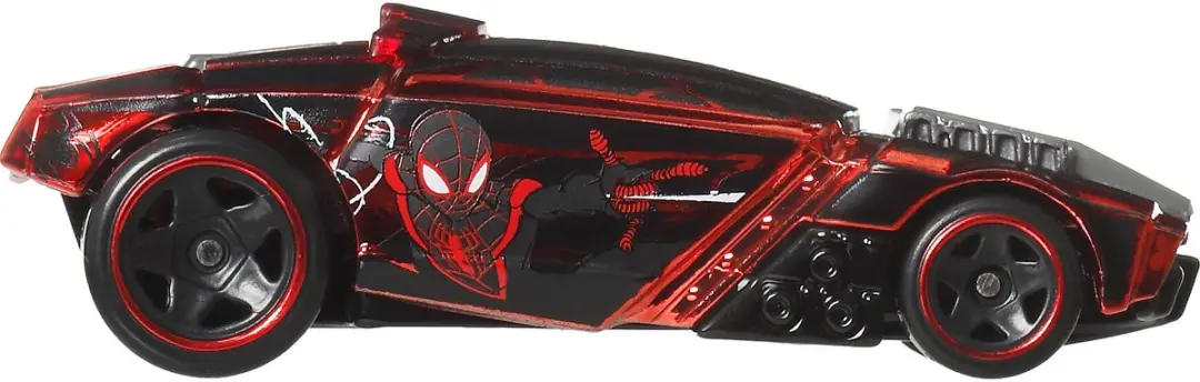 Hot Wheels Marvel Spider-Man Rogue Hog JKX27 - Zwart/Rood