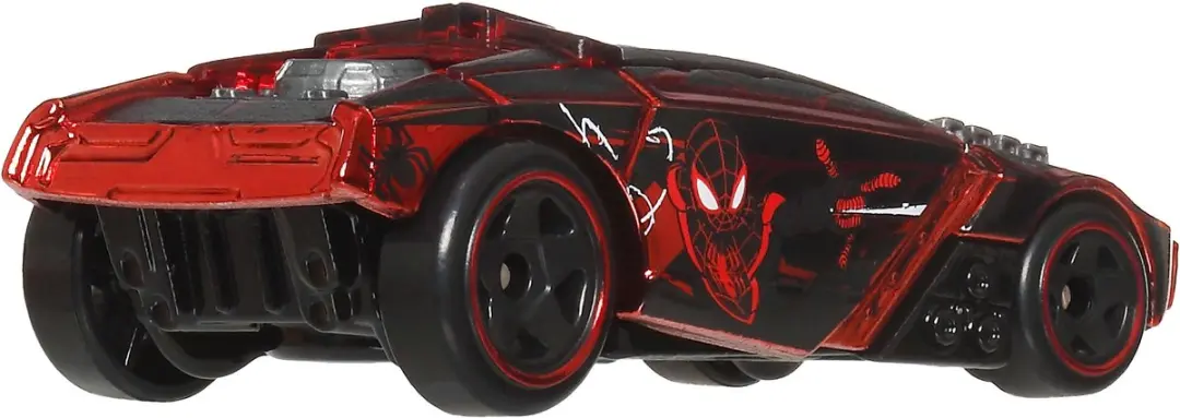 Hot Wheels Marvel Spider-Man Rogue Hog JKX27 - Zwart/Rood