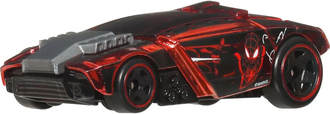 Hot Wheels Marvel Spider-Man Rogue Hog JKX27 - Zwart/Rood