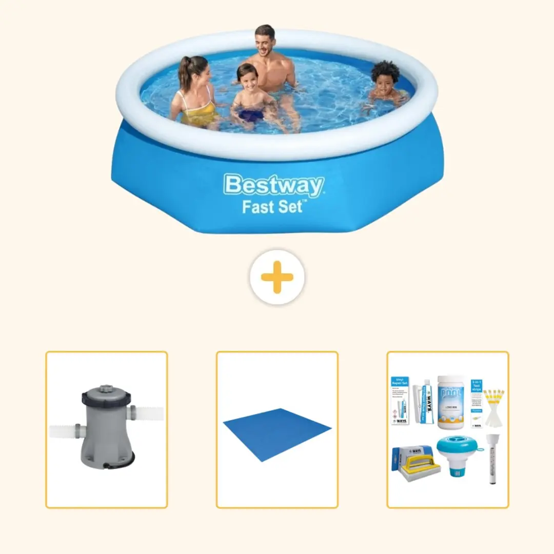 Bestway Fast Set Zwembad 244x61cm
