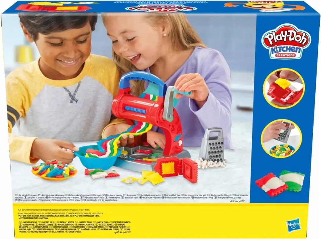 Play-Doh Macaroni Madness Set - 5 Kleuren Klei & Accessoires