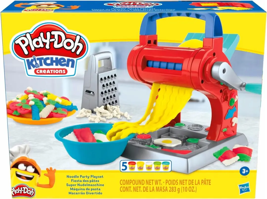 Play-Doh Macaroni Madness Set - 5 Kleuren Klei & Accessoires