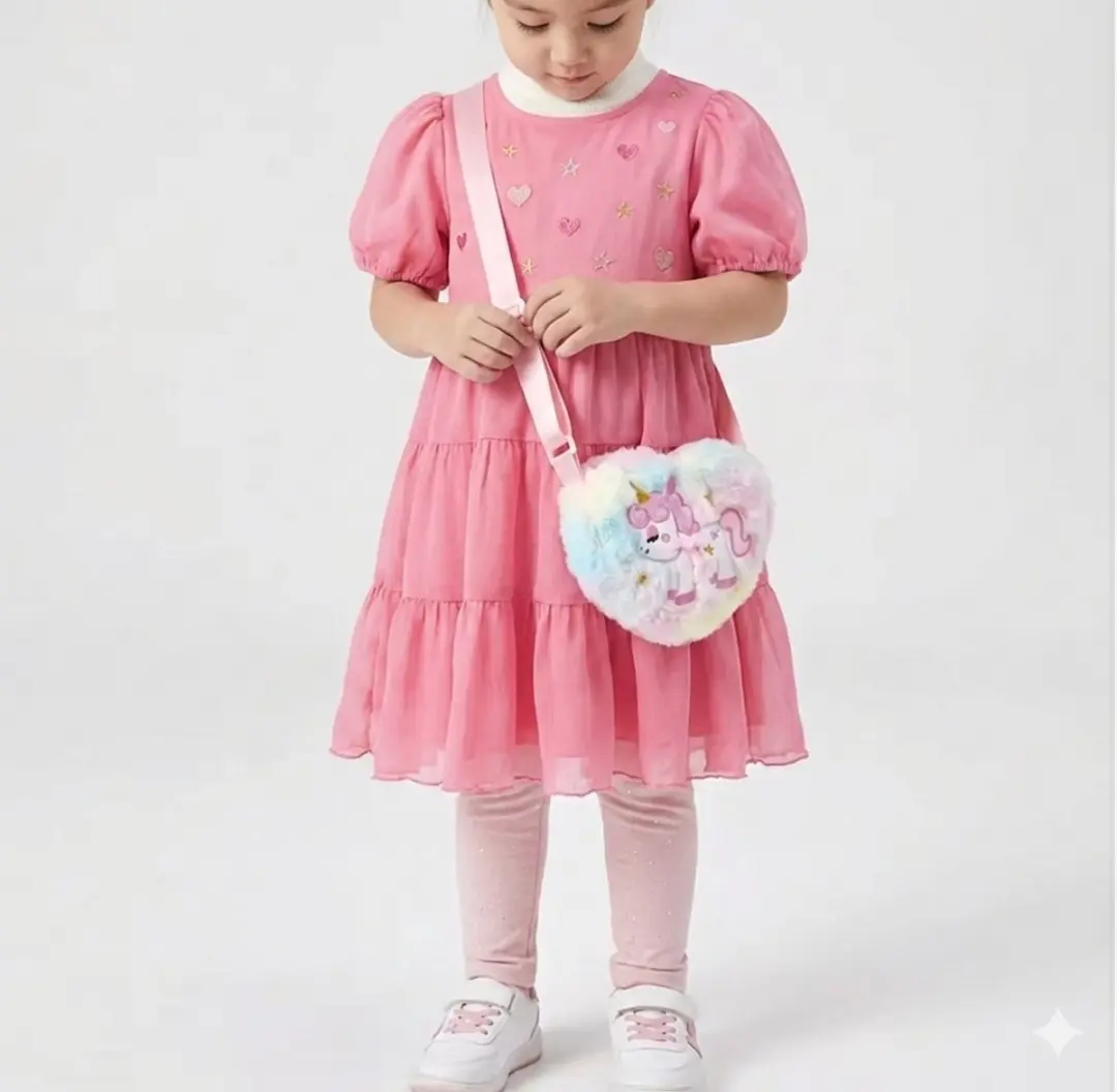 Happy U Kids Unicorn Make-up Set - Regenboog - Crossbodytas 200g