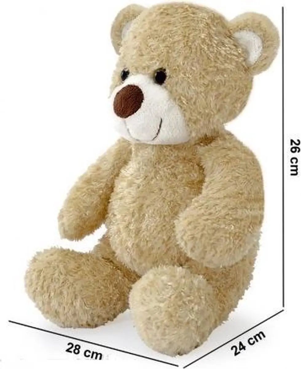 Monzana Pluche Beer Jonas 35cm - Bruin