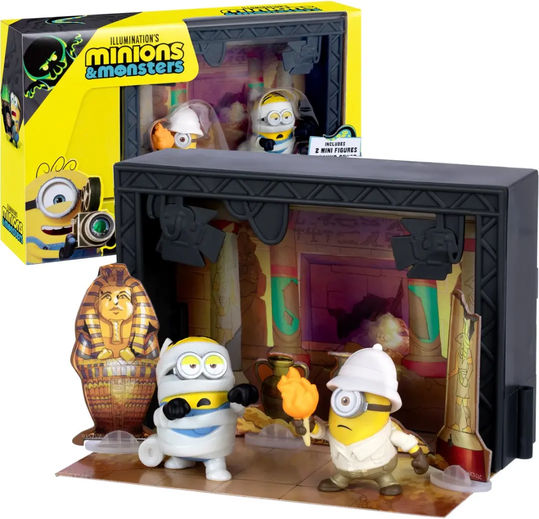 Moose Toys Minions & Monsters Mummy Tempel Filmstudio