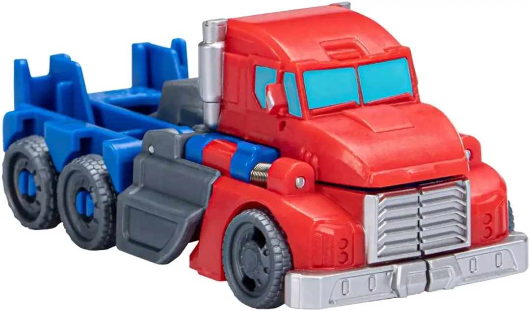 Transformers EarthSpark Optimus Prime 10cm Flip Changer - Rood
